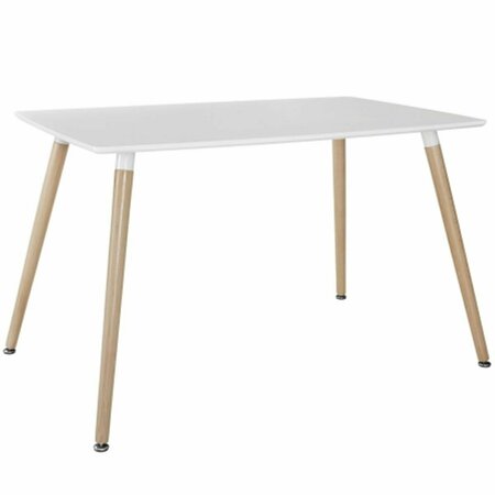 EAST END IMPORTS Field Dining Table- White EEI-1056-WHI